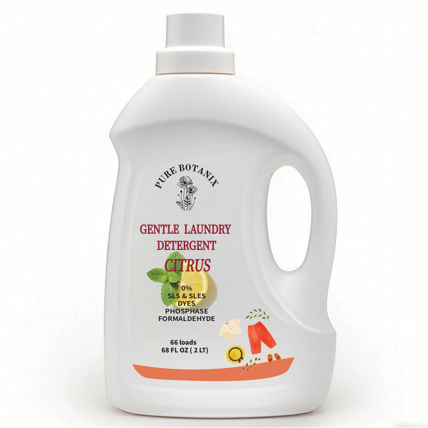Pure Botanix Citrus Laundry Detergent